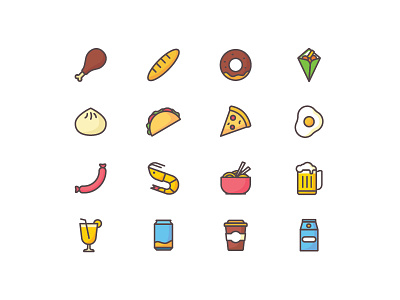 Food and Drink Icon Pack