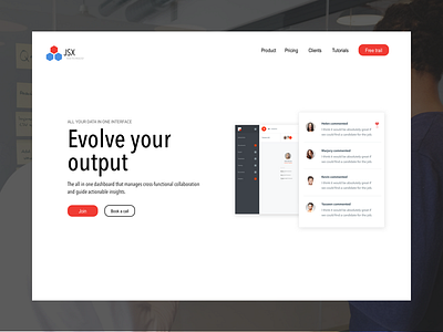 Saas landing page app design interface landing marketing minimal saas ui ux web