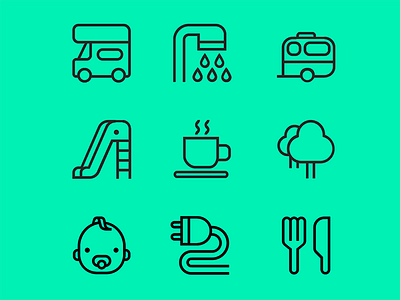 Breakzy Icons app design icons outline