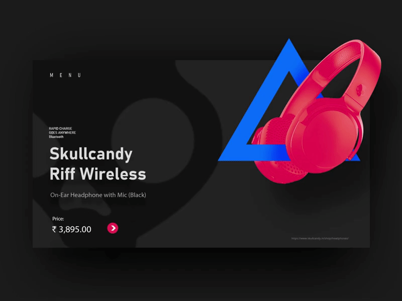 Product page animations app art augmented reality black branding clean concept dark design flat future ui minimal motion music sketch ui ui ux uidesign vector