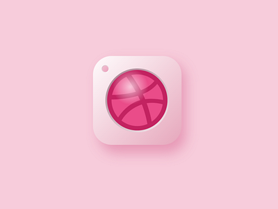 Dribbble 3d design dribbble email icon illustration logo minimal modern pink punch simple ui uidesign