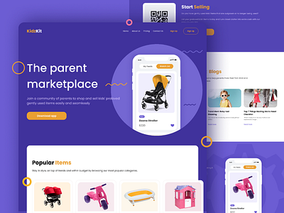 KidzKit - Marketplace for parents