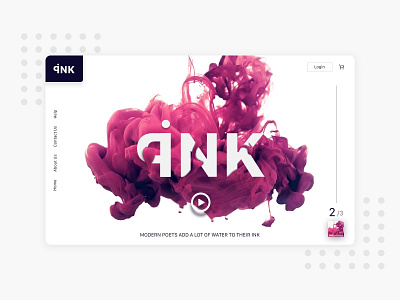 P I nk abstract adobe xd cocept dailyui gestals law gestalt illustrator ink law modern pink pink floyd pink hair pinkink pinky user centric user ecperience user interface video water