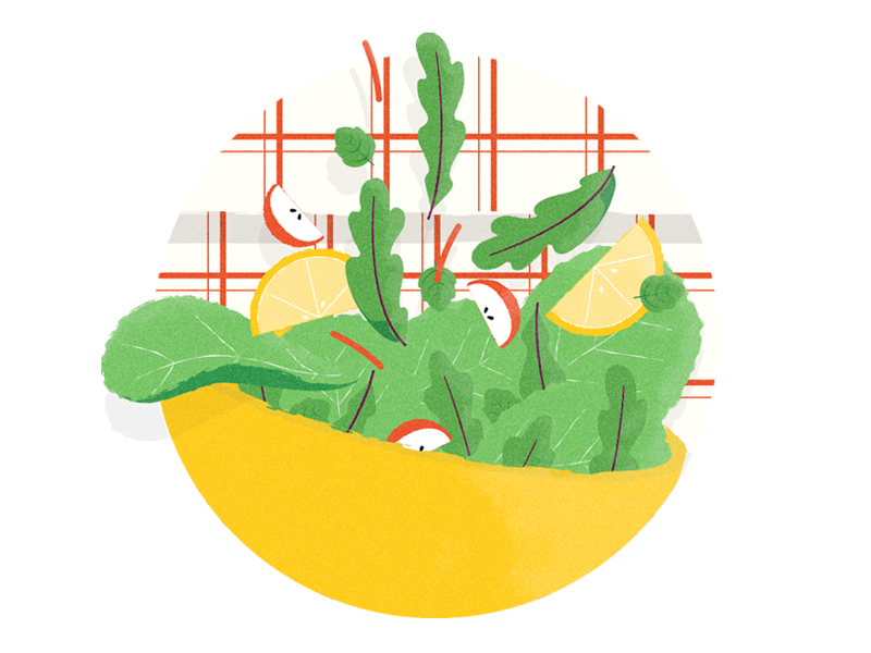 Healthy Picnic - Detail by Inês Costa on Dribbble