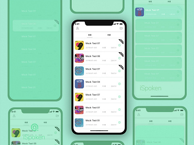 iSpoken app design