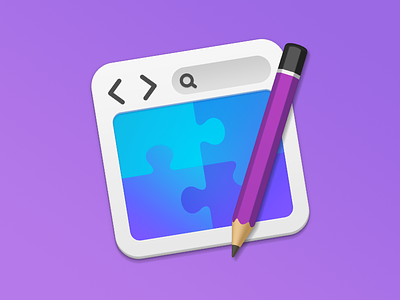 New RapidWeaver icon app icon mac os icons pencil puzzle
