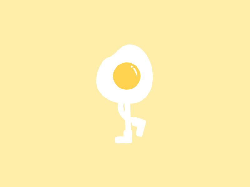 002-running egg egg 动效 插图