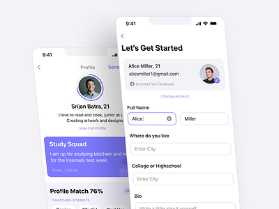 Find Friends - IOS app - Onboarding