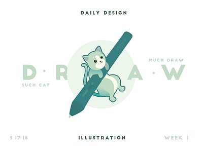 Draw | Daily Design | TGZ cat draw stylus