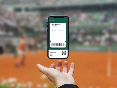 Roland-Garros - Ticket roland garros stade ticket ticket app ticketing