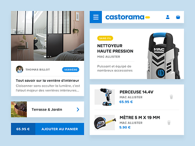 Castorama - Ui Kit app castorama kit mobil responsive ui ui kit web