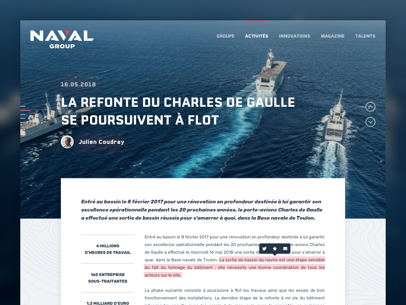 Naval Group - Article article naval group group naval