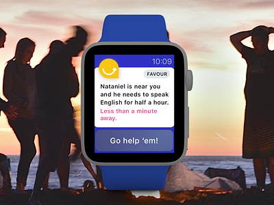 Helpfulpeeps: a reminder app apple applewatch helpfulpeeps iwatch productdesign uidesign uxdesign uxui watchapp