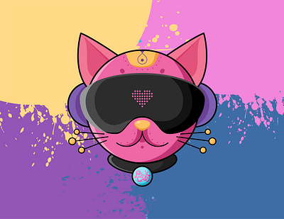 Pinkcat cat electronic pink