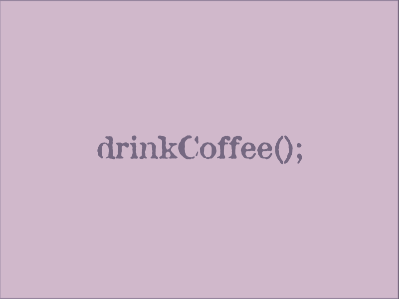 drinkCoffee after effects animation bounce code graphics