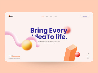 agechi - Landing Page