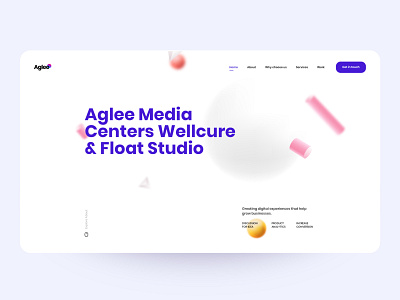 Aglee - Landing Page