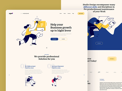 Aglee - Landing page