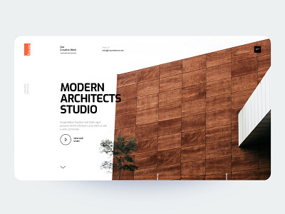 MayArc - Architecture Landing Page