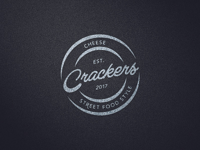 Crackers Street Food Logo Design branding branding concept food logo logo concept logo design