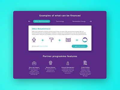 Finance Web UI/UX