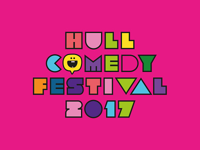 Hull Comedy Festival Branding brand branding branding concept business comedy festival logo logo concept logo design