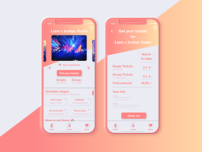 Soft UI Ticket Sale App - Neumorphism app branding design illustration mobile neumorphic neumorphism ui ui design ux ux design