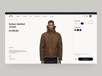 A-Cold-Wall* Design Concept animation app brand clothes clothing brand design e comerce ecommerce fashion footwear lookbook online product product page search shopping store ui ux web