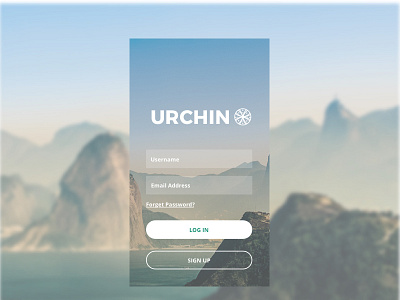 Daily UI 001 - Mobile App Sign Up Screen