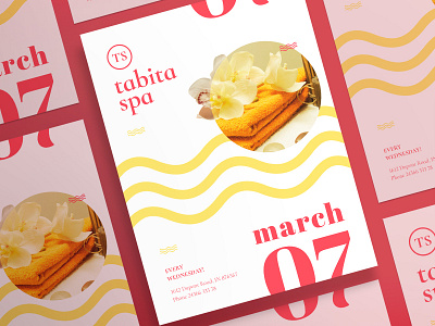 Visual concept "Tabita Spa" | 74 formats in 9 products