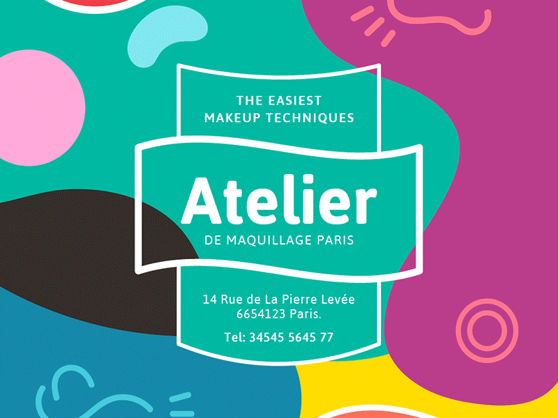 Atelier | Modern and Creative Templates Suite banner branding business card cover envelope flyer folder identity post poster print social media