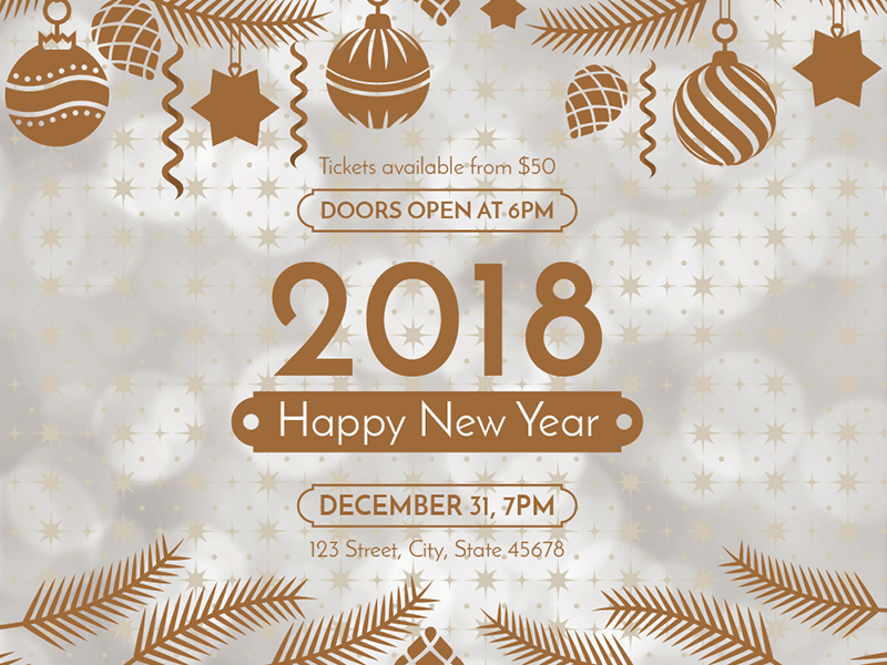 Happy New Year | Modern and Creative Templates Suite banner christmas editable flyer poster print promo social media