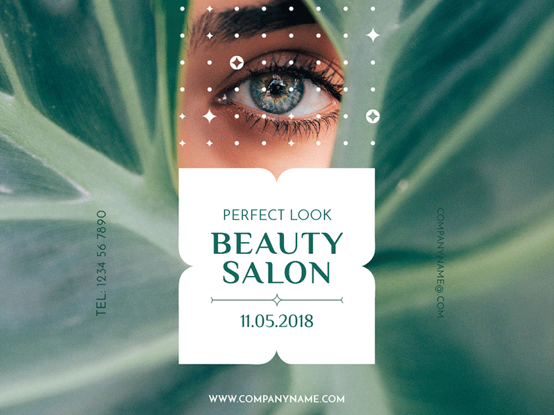 Beauty Salon | Modern and Creative Templates Suite banner editable flyer poster print promo social media