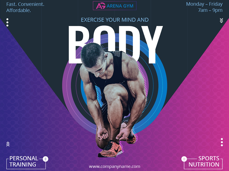 Gym Training | Modern and Creative Templates Suite