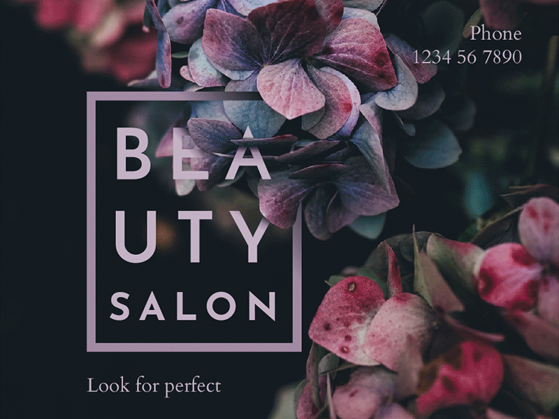 Beauty Salon | Modern and Creative Templates Suite banner editable flyer poster print promo social media