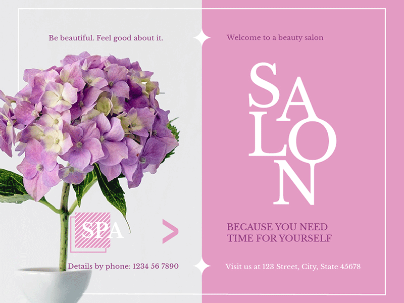 Beauty Salon Spa | Modern and Creative Templates Suite banner editable flyer poster print promo social media