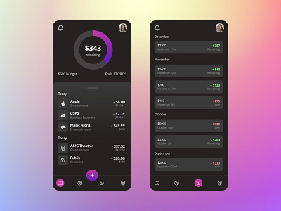 Minimal Budget App