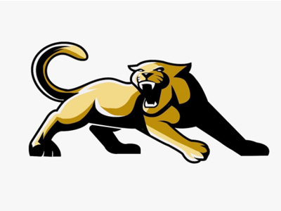 School Mascot animal cintiq illustration logo logotype mascot puma wacom