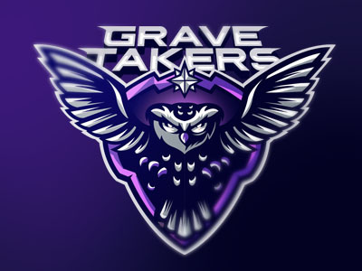Grave Takers clash esports logo mexico owl royale saltillo