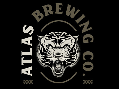 Atlas Brewing Co. atlas beer brewing brewing company ipad pro procreate