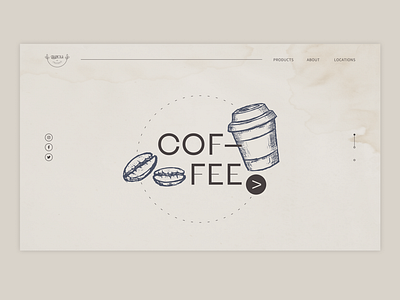 Coffee Shop Landing Page