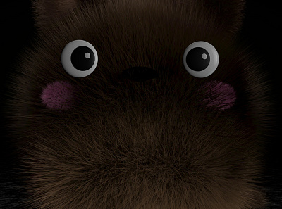 totoro 1.4 3d abstract animation anime art branding characterdesign cinema4d design identity lighting motion octane totoro