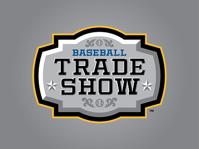 2020 Baseball Trade Show 2020 badge baseball dallas logo sports texas trade tradeshow