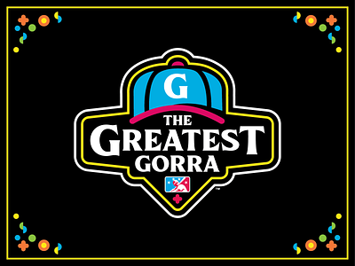The Greatest Gorra baseball branding cap copa design gorra greatest hat logo milb sports tournament
