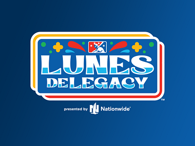 Lunes De Legacy badge baseball branding design heritage hispanic logo milb month sports typography vector