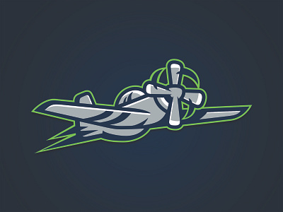 Seattle Pilots Concept branding concept design hockey logo nhl pilots seattle sports
