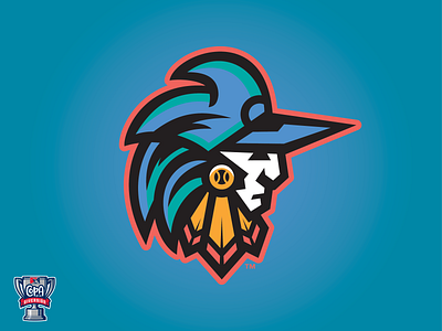 Guerreros de Fayetteville (MiLB) baseball copa design fayetteville guerreros logo milb sports