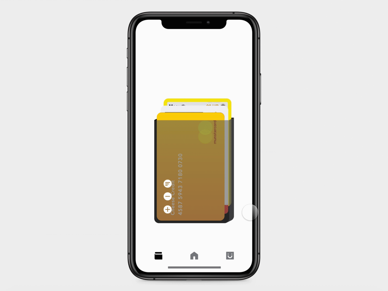 Undigital Wallet 1 of 3 animation app application card interaction interaction design meowth pokemon wallet