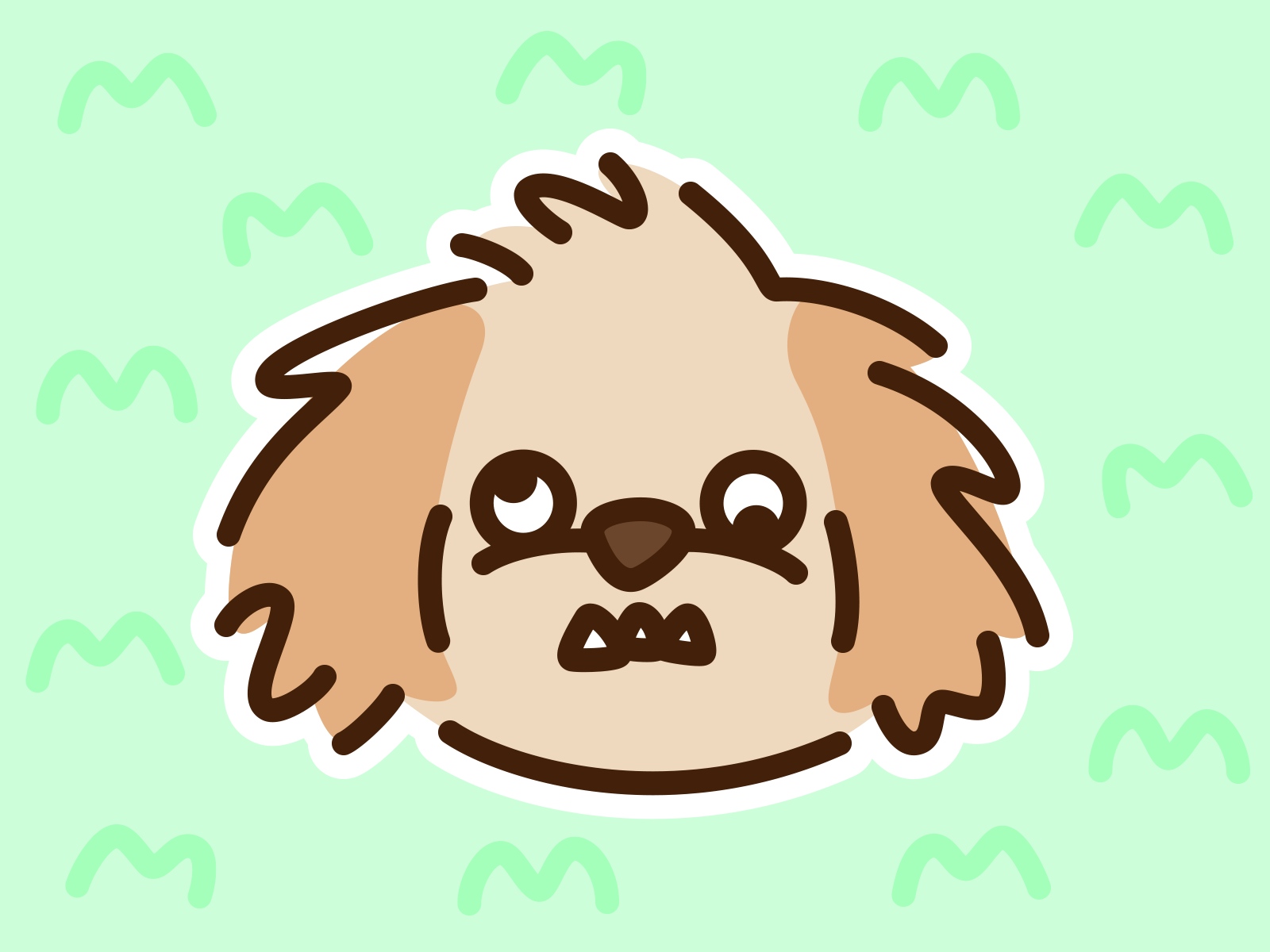 Marshal animation dog gif illustration teeth