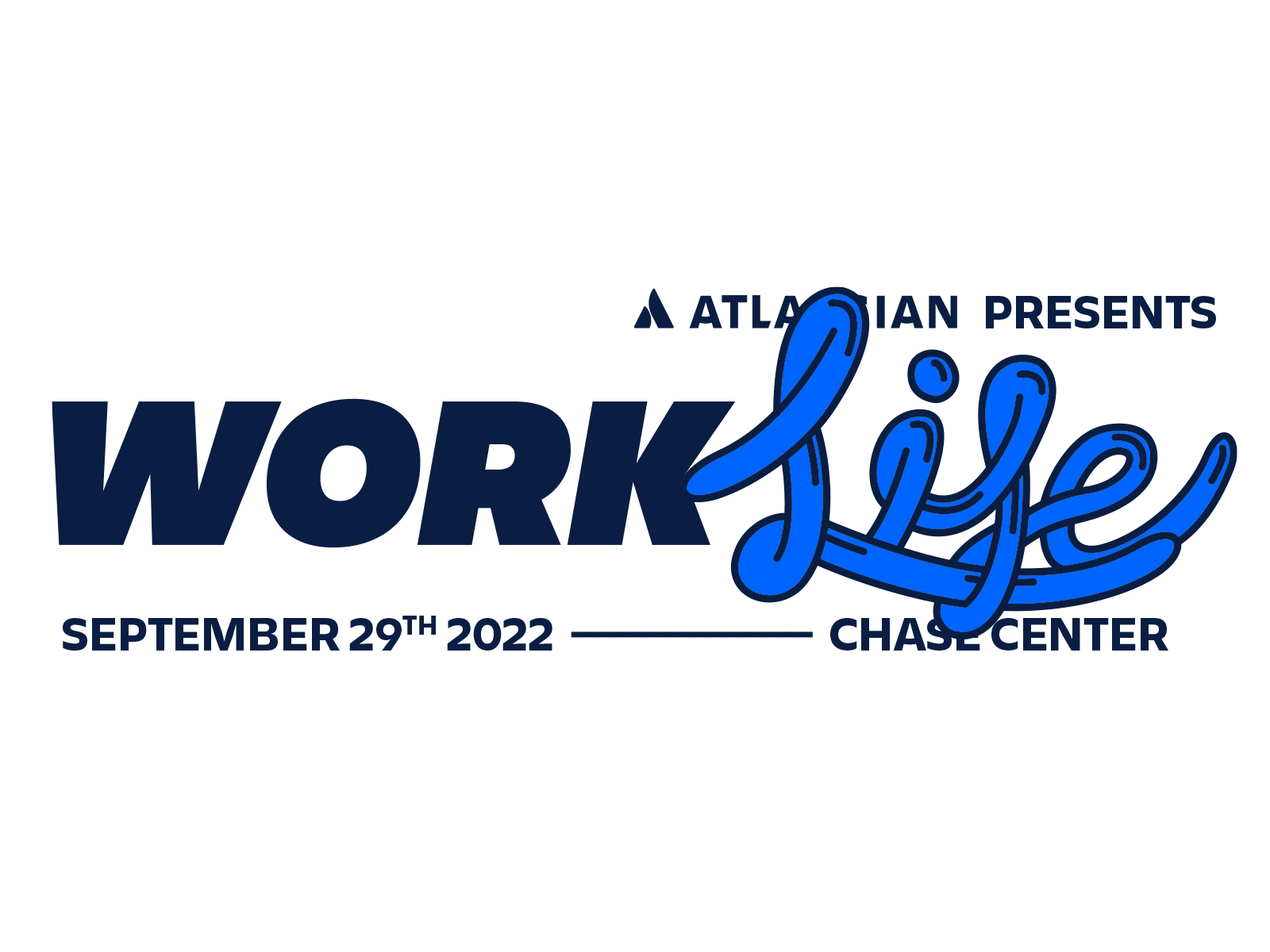 Atlassian Presents: Work Life | Unused concept animation atlassian conference design event gif illustration lockup logo